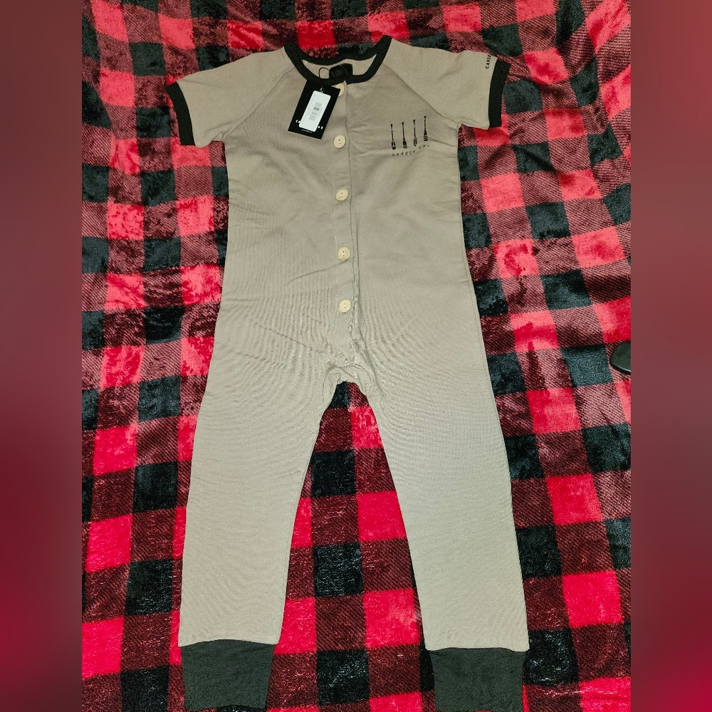 NWT CANOE AND LAKE Children's Romper.  Size 3T